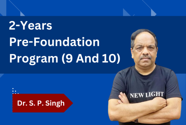 2-Years Pre-Foundation Program (9 And 10)